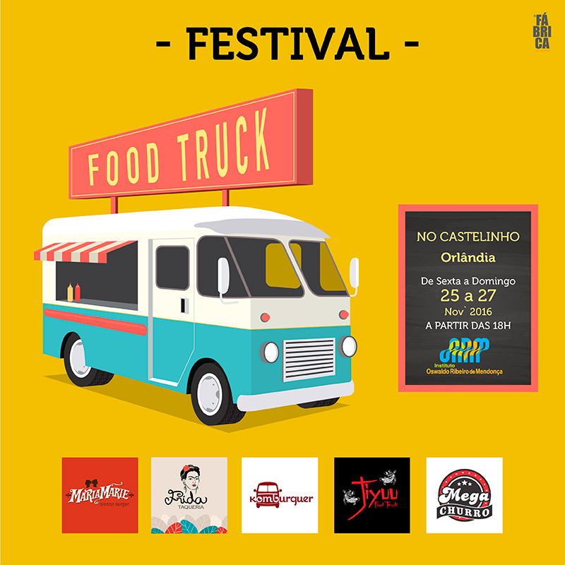 Food Trucks trazem um verdadeiro Festival gastronômico para o Castelinho, em Orlândia